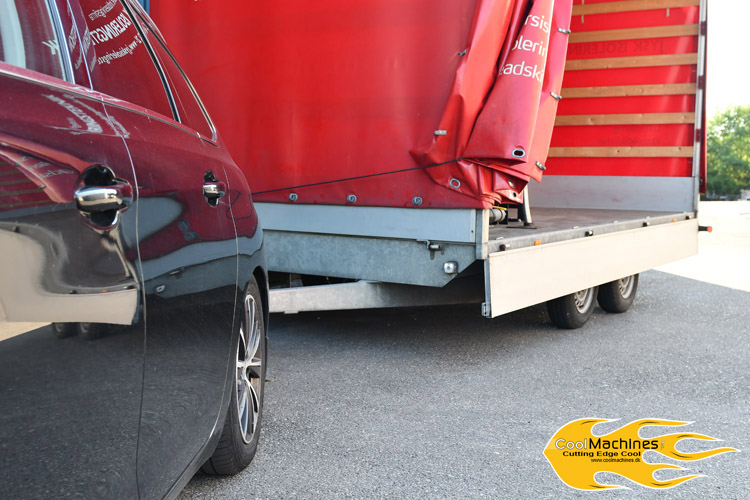 eduard trailer med isoleringsmaskine meyer 550