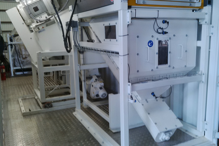 støvfri håndtering af glasfiber og kompositaffald