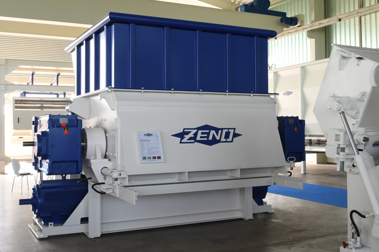 neddeler eller shredder til forarbejdning af affalsmaterialer