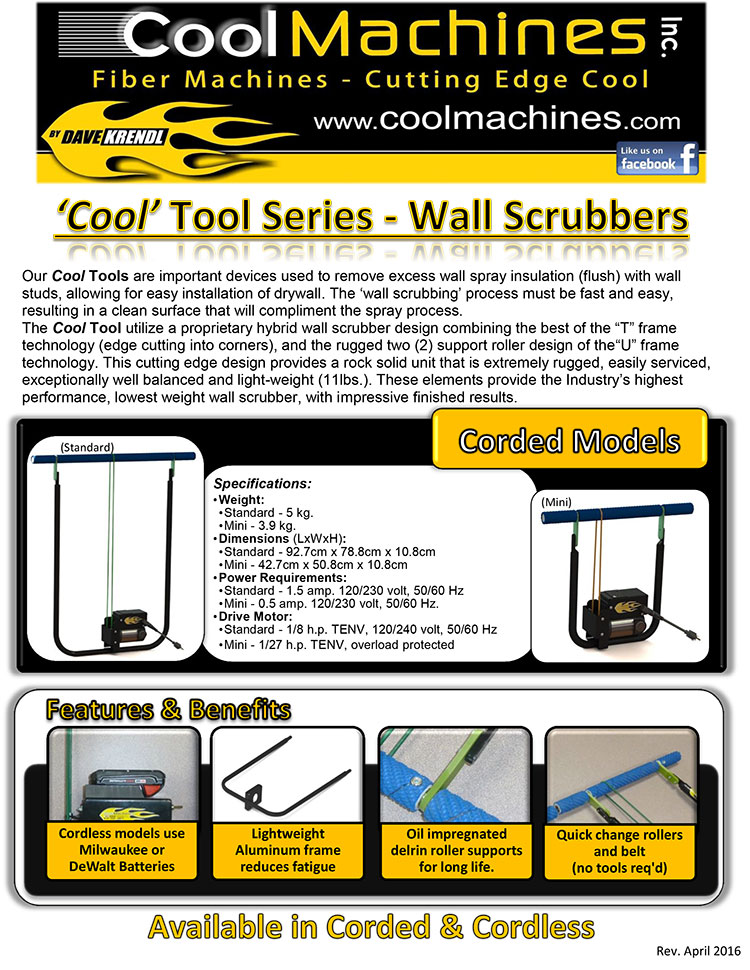 Cool Tool Wall Scrubbers